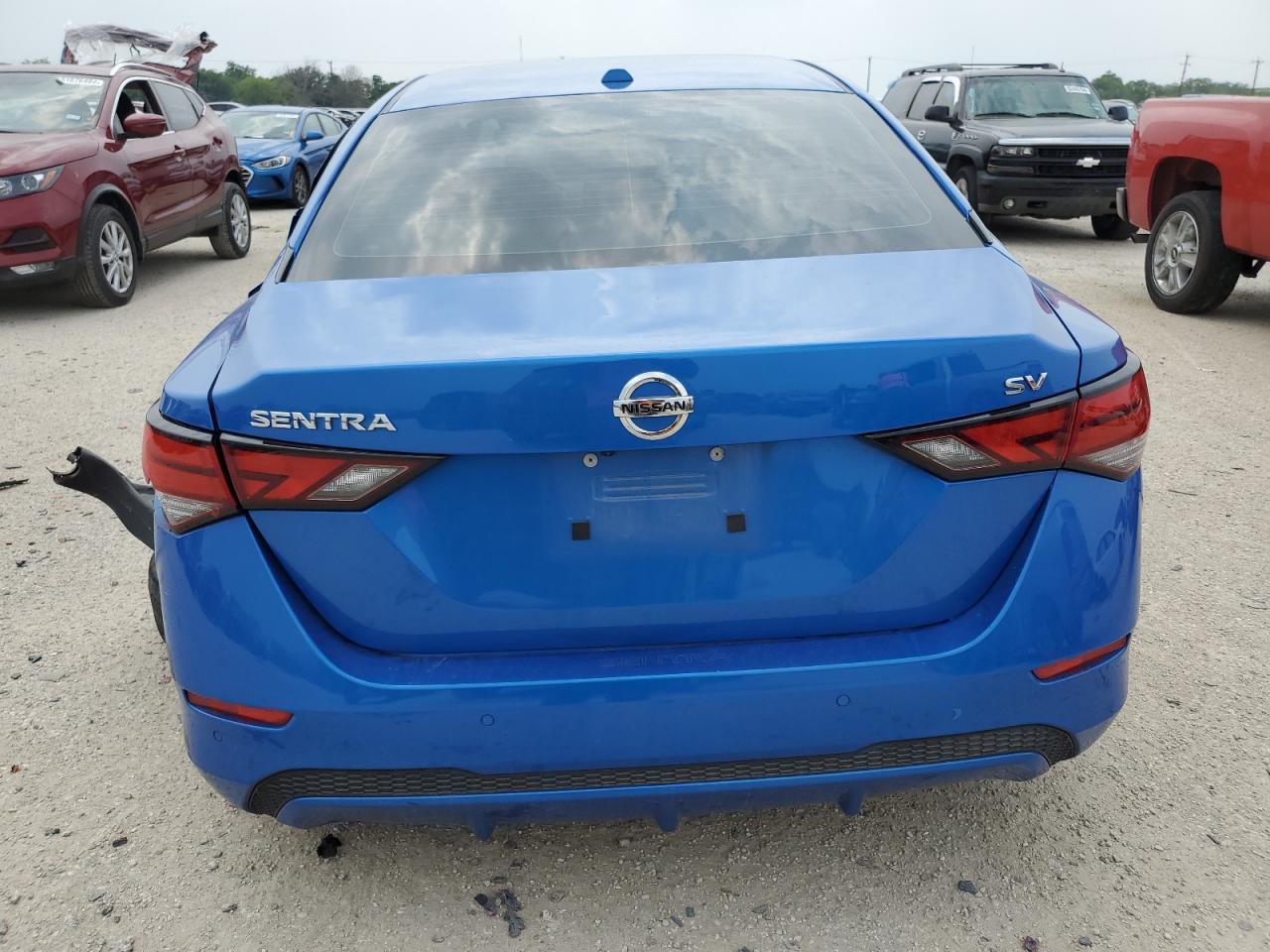 2022 NISSAN SENTRA SV VIN:3N1AB8CV6NY318564