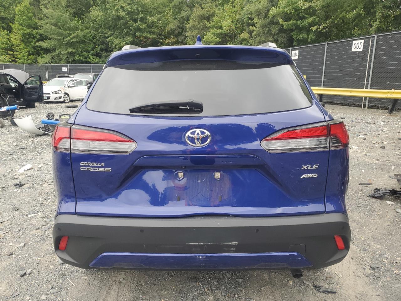 2022 TOYOTA COROLLA CROSS XLE VIN:7MUDAABG3NV007131