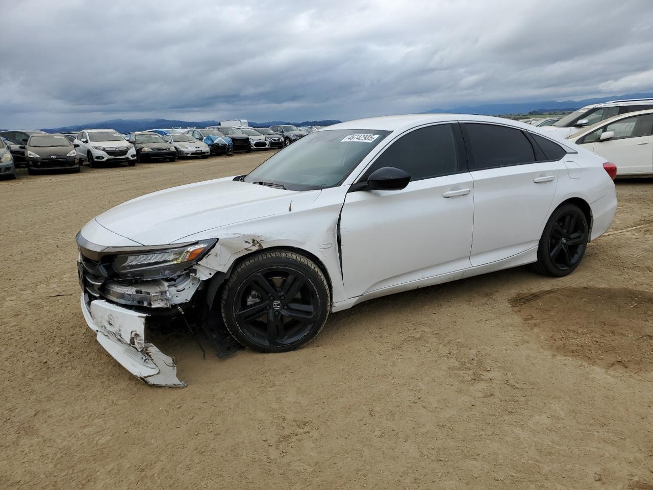 2022 HONDA ACCORD SPORT VIN:1HGCV1F34NA071162
