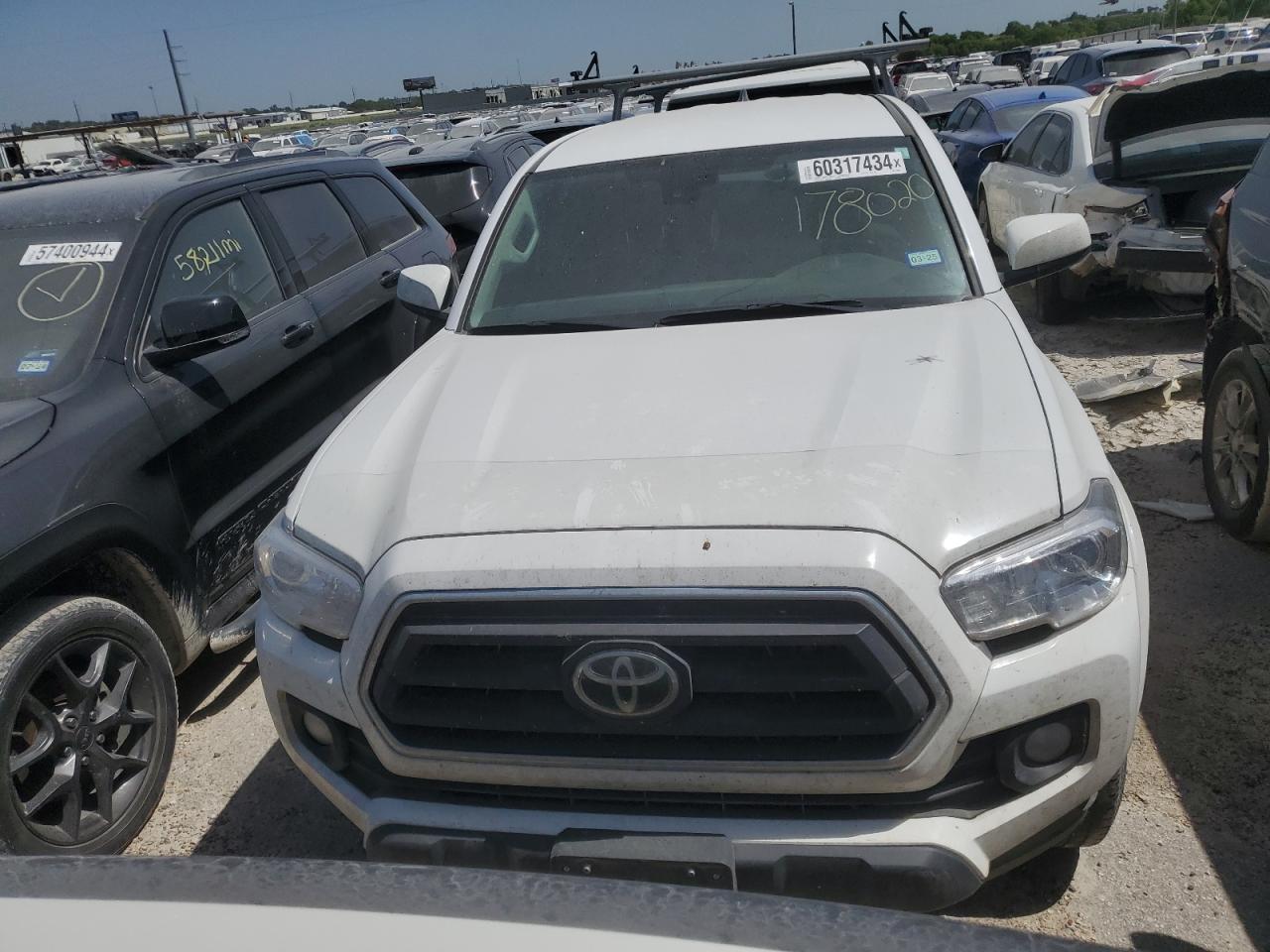 2022 TOYOTA TACOMA DOUBLE CAB VIN:3TMAZ5CN1NM178020