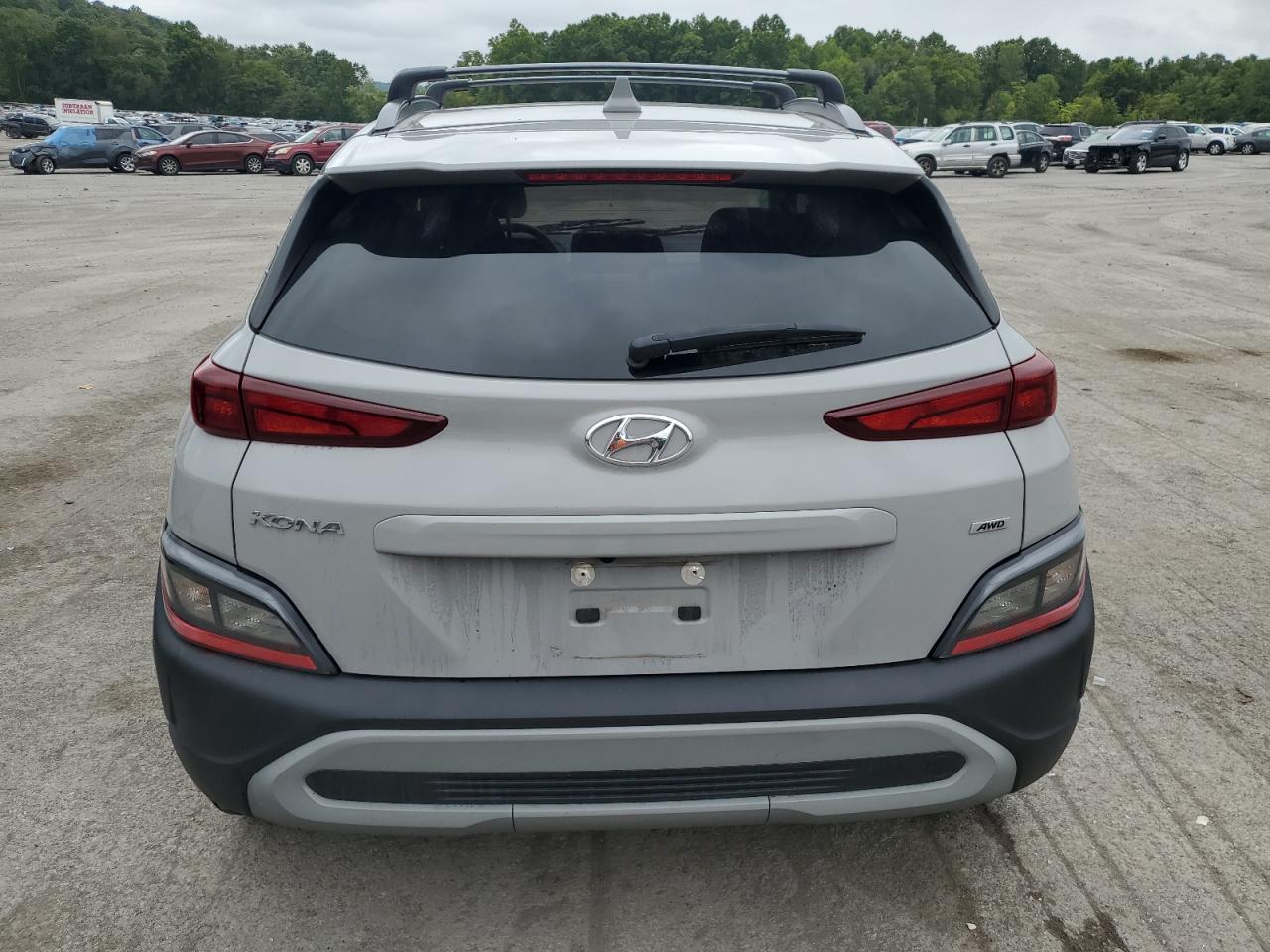 2022 HYUNDAI KONA SEL VIN:KM8K6CABXNU857656