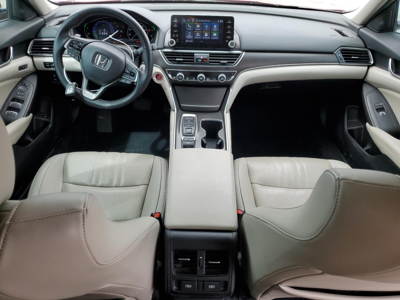 2022 HONDA ACCORD HYBRID EXL VIN:1HGCV3F50NA007181