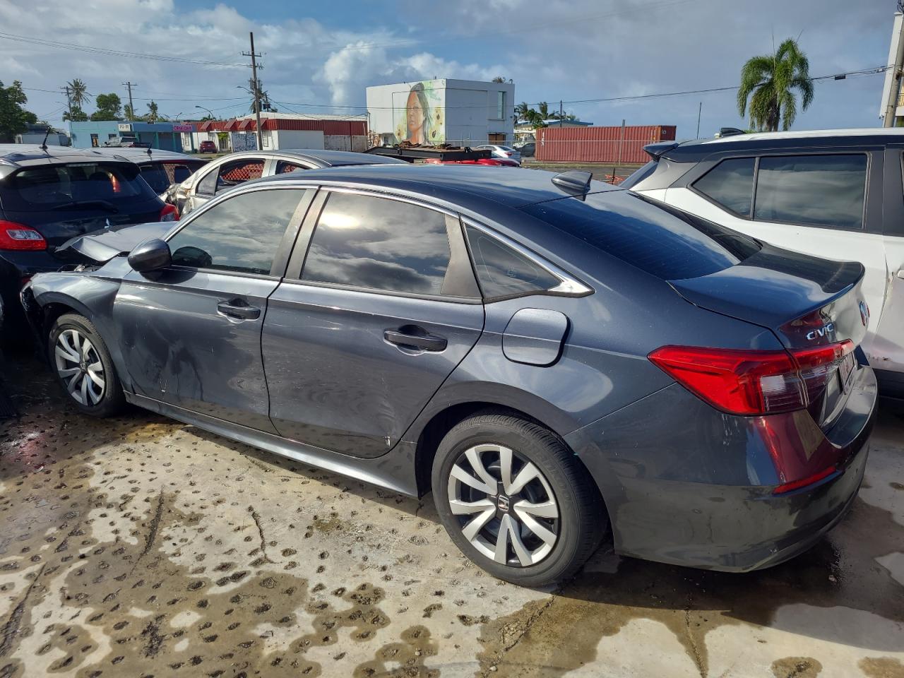 2022 HONDA CIVIC LX VIN:2HGFE2F25NH595450