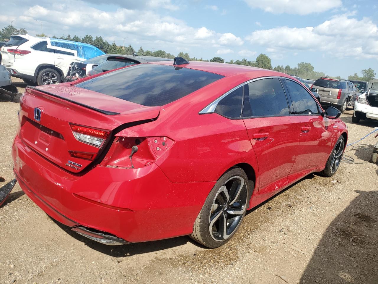 2022 HONDA ACCORD HYBRID SPORT VIN:1HGCV3F23NA022697