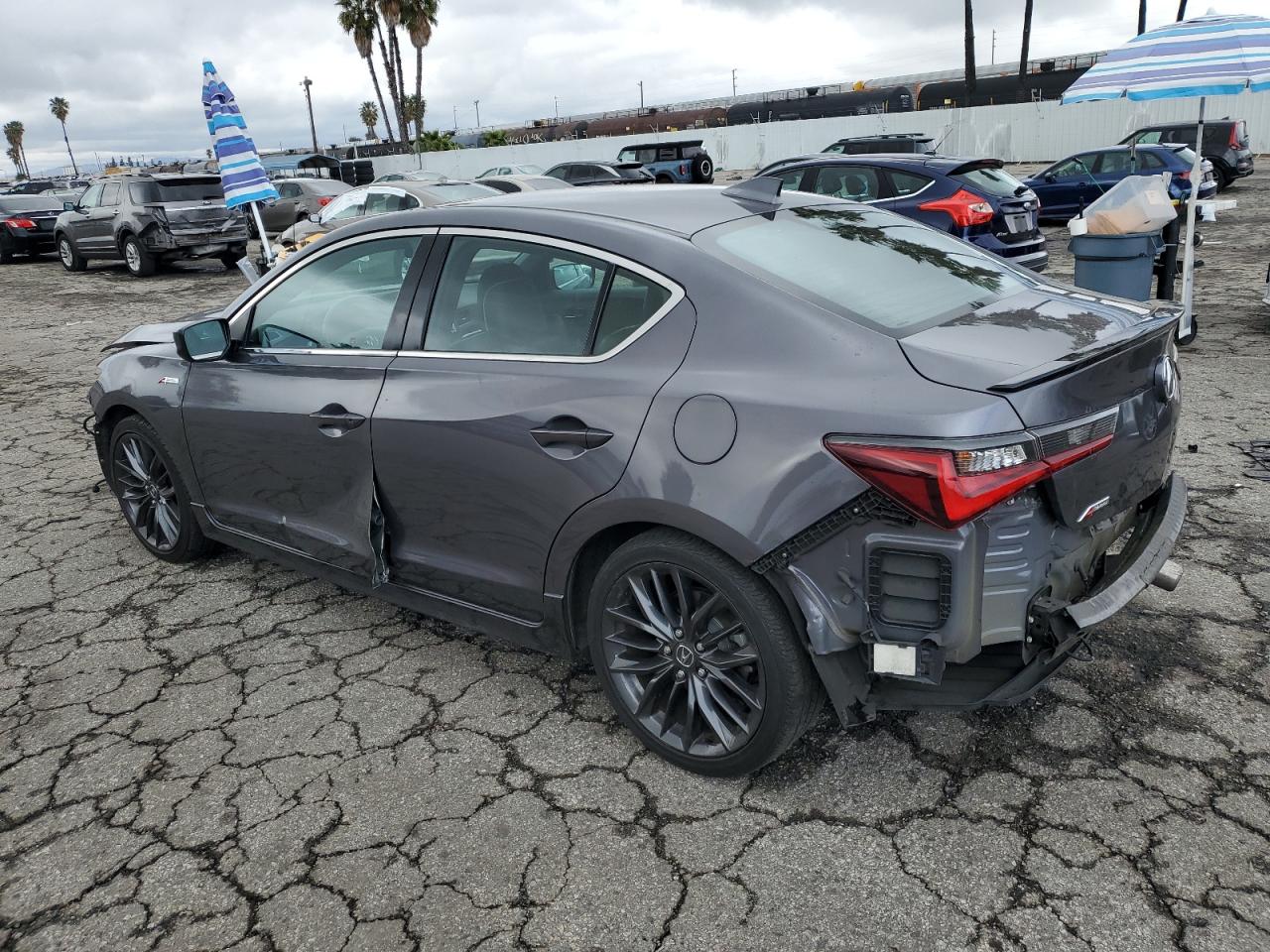 2022 ACURA ILX PREMIUM A-SPEC VIN:19UDE2F89NA002909