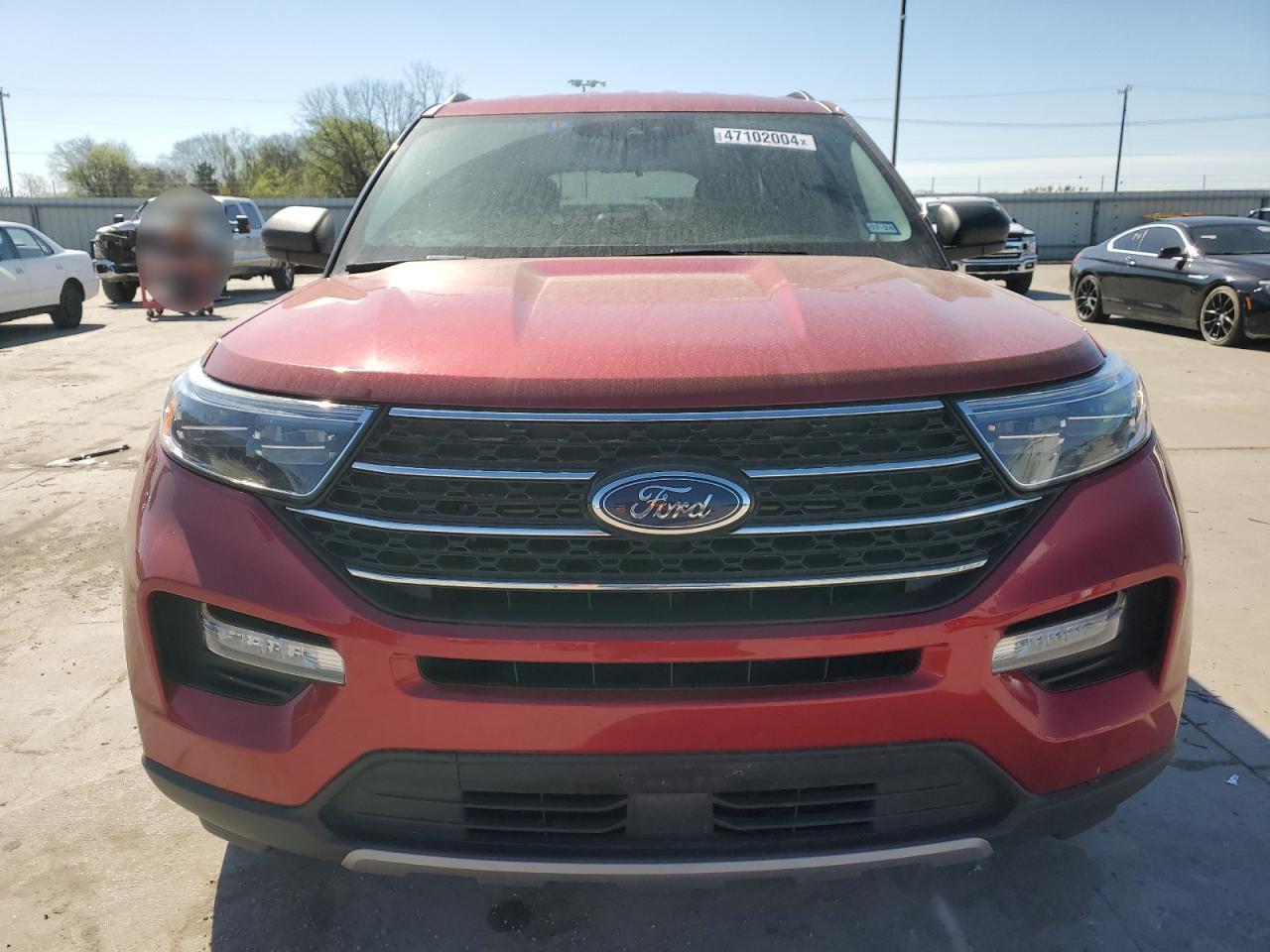 2022 FORD EXPLORER XLT VIN:1FMSK8DH7NGA89481