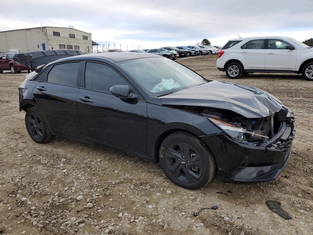 2022 HYUNDAI ELANTRA BLUE VIN:KMHLM4AJ0NU028389
