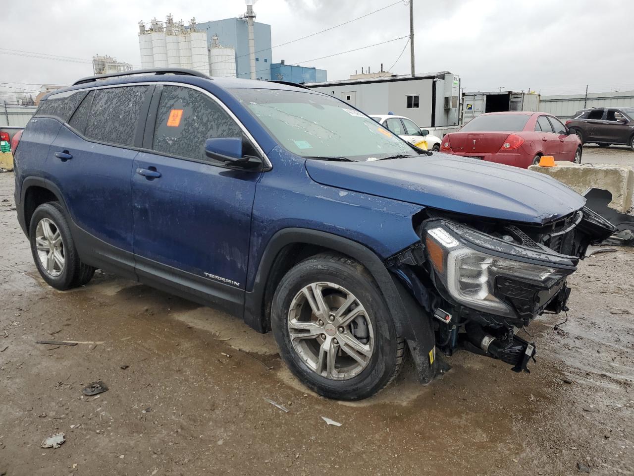 2022 GMC TERRAIN SLE VIN:3GKALMEV9NL128470