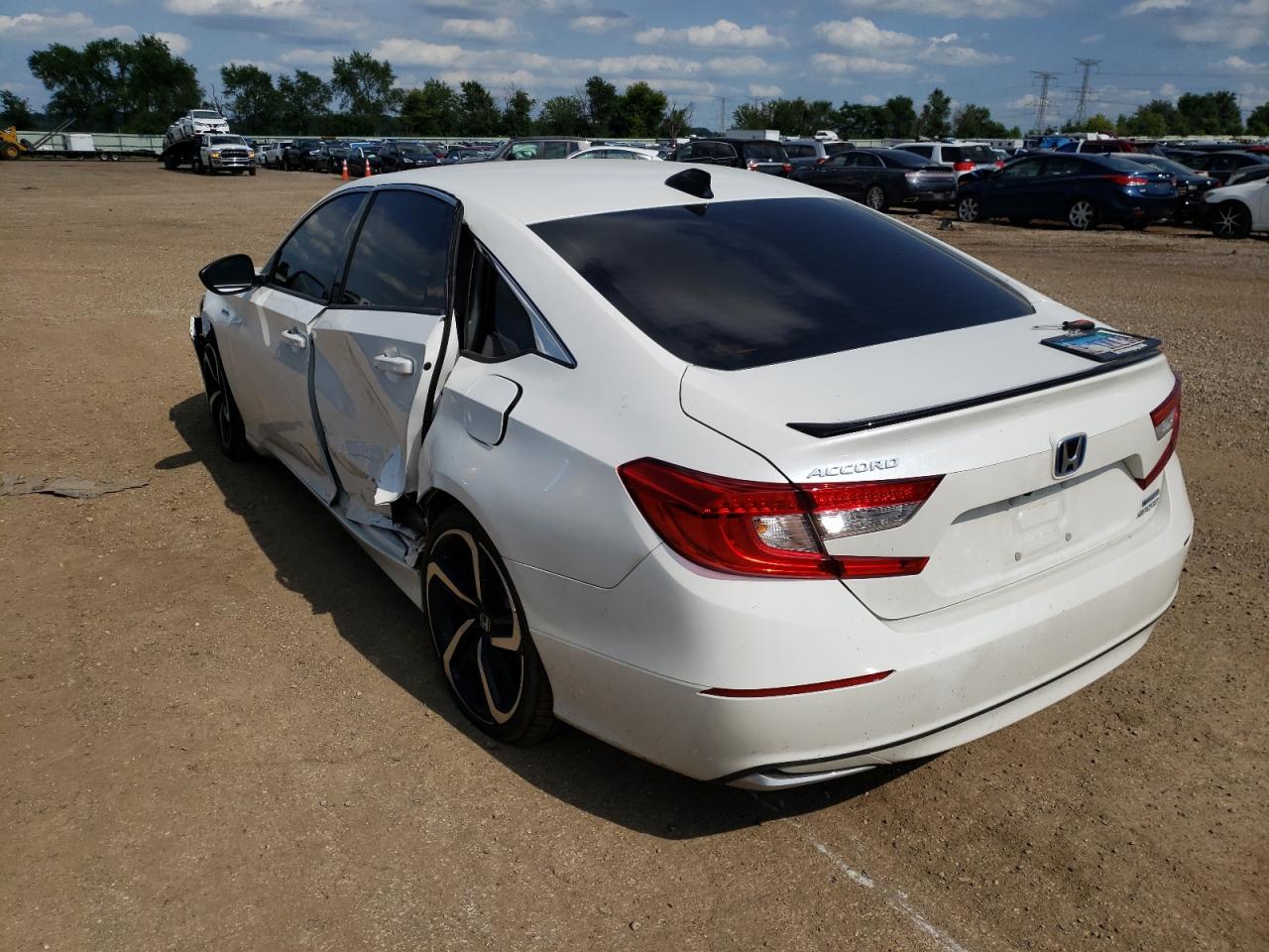 2022 HONDA ACCORD HYBRID SPORT VIN:1HGCV3F27NA010584