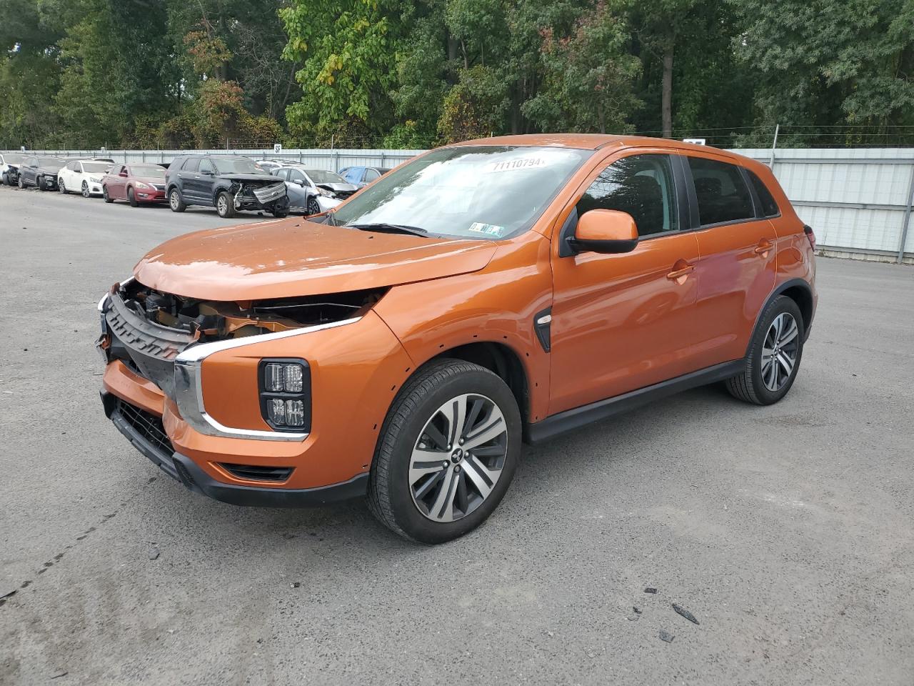 2022 MITSUBISHI OUTLANDER SPORT ES VIN:JA4ARUAU5NU022752