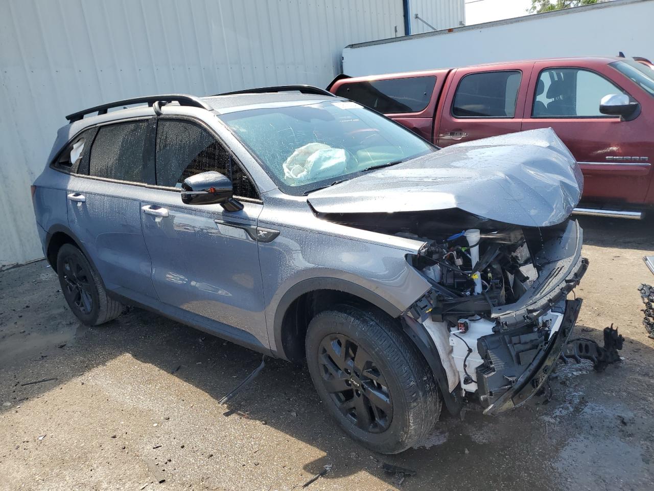 2022 KIA SORENTO S VIN:5XYRLDLC7NG129768