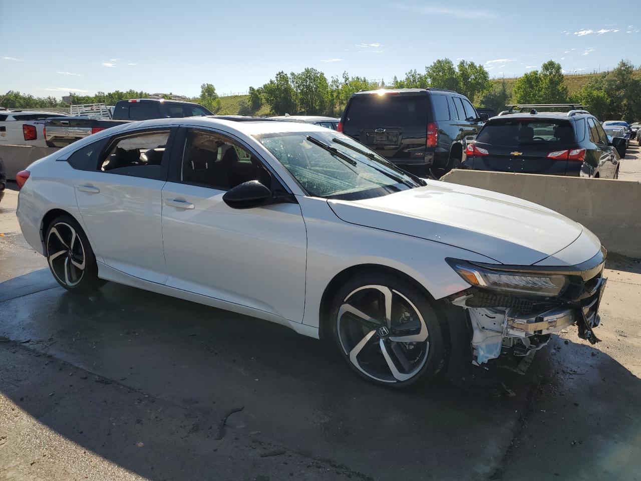 2022 HONDA ACCORD SPORT VIN:1HGCV2F34NA002770