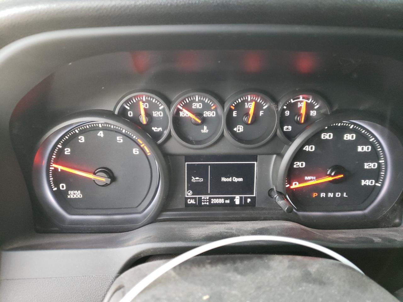 2023 CHEVROLET SILVERADO K2500 CUSTOM VIN:2GC4YME77P1709949