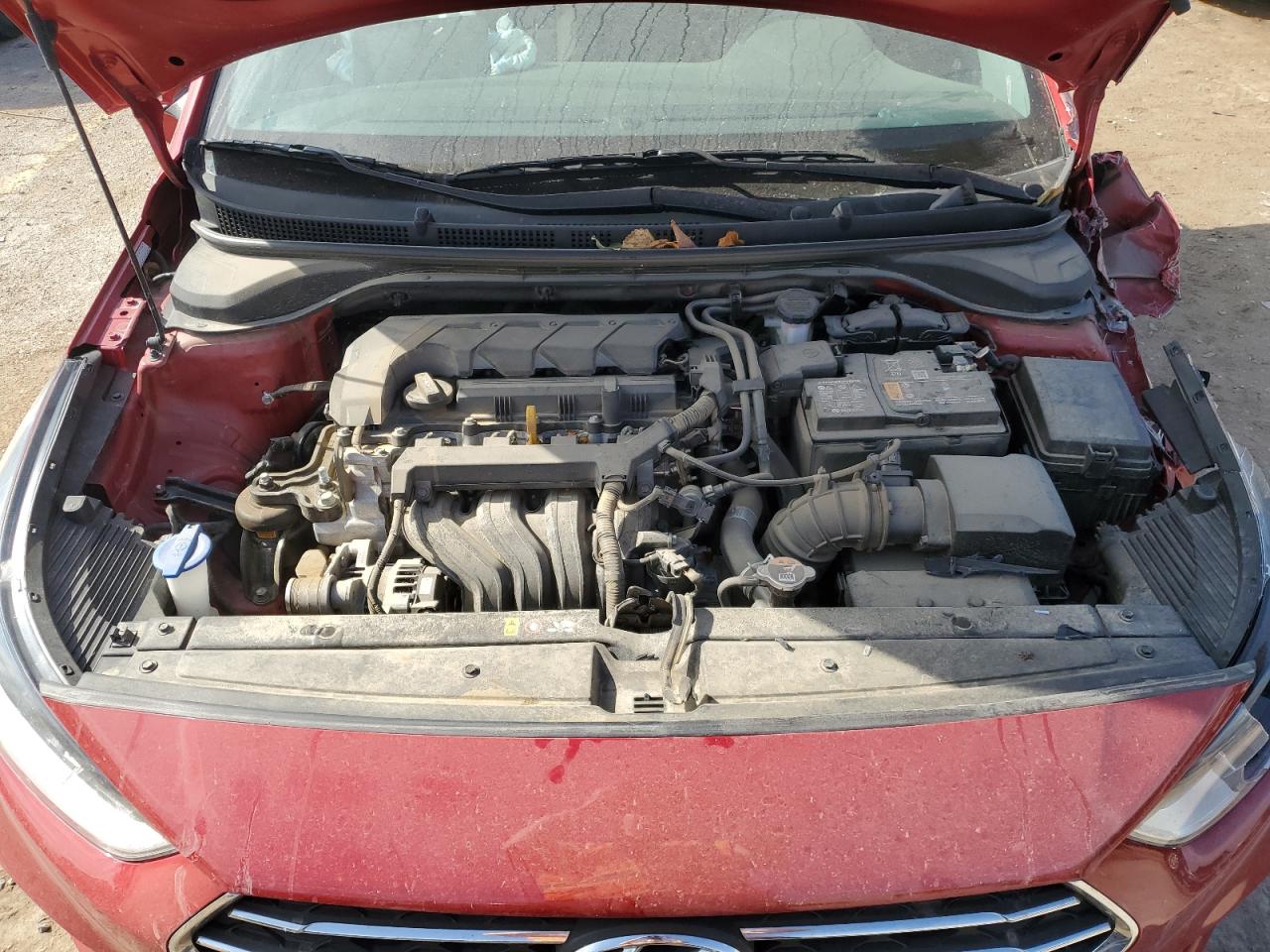 2022 HYUNDAI ACCENT SE VIN:3KPC24A65NE159144