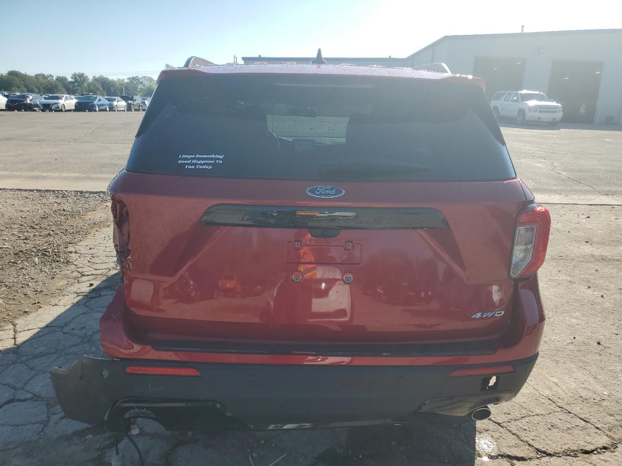 2022 FORD EXPLORER ST-LINE VIN:1FMSK8KH1NGB65120