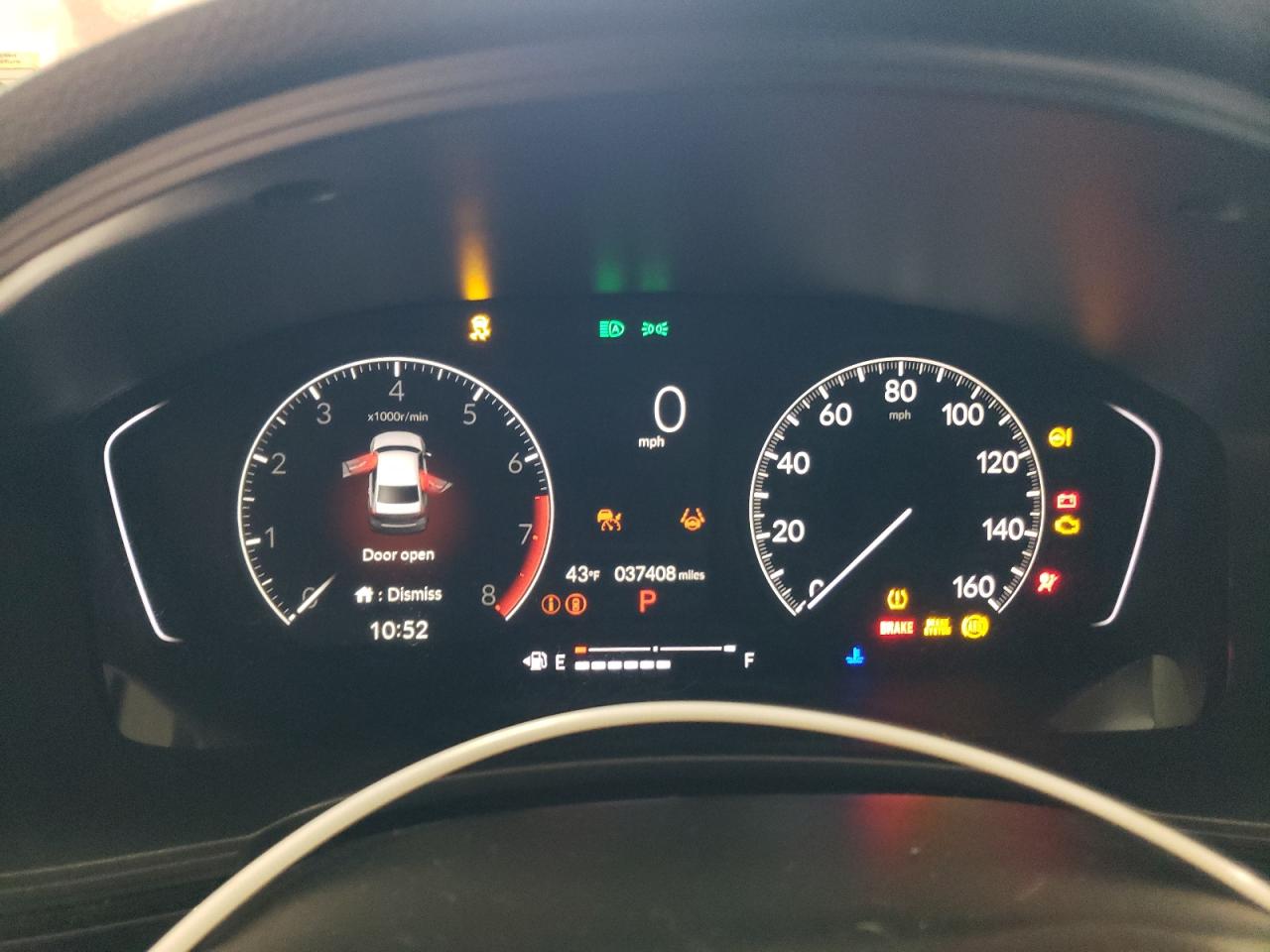 2023 HONDA CIVIC EX VIN:2HGFE1F78PH314458