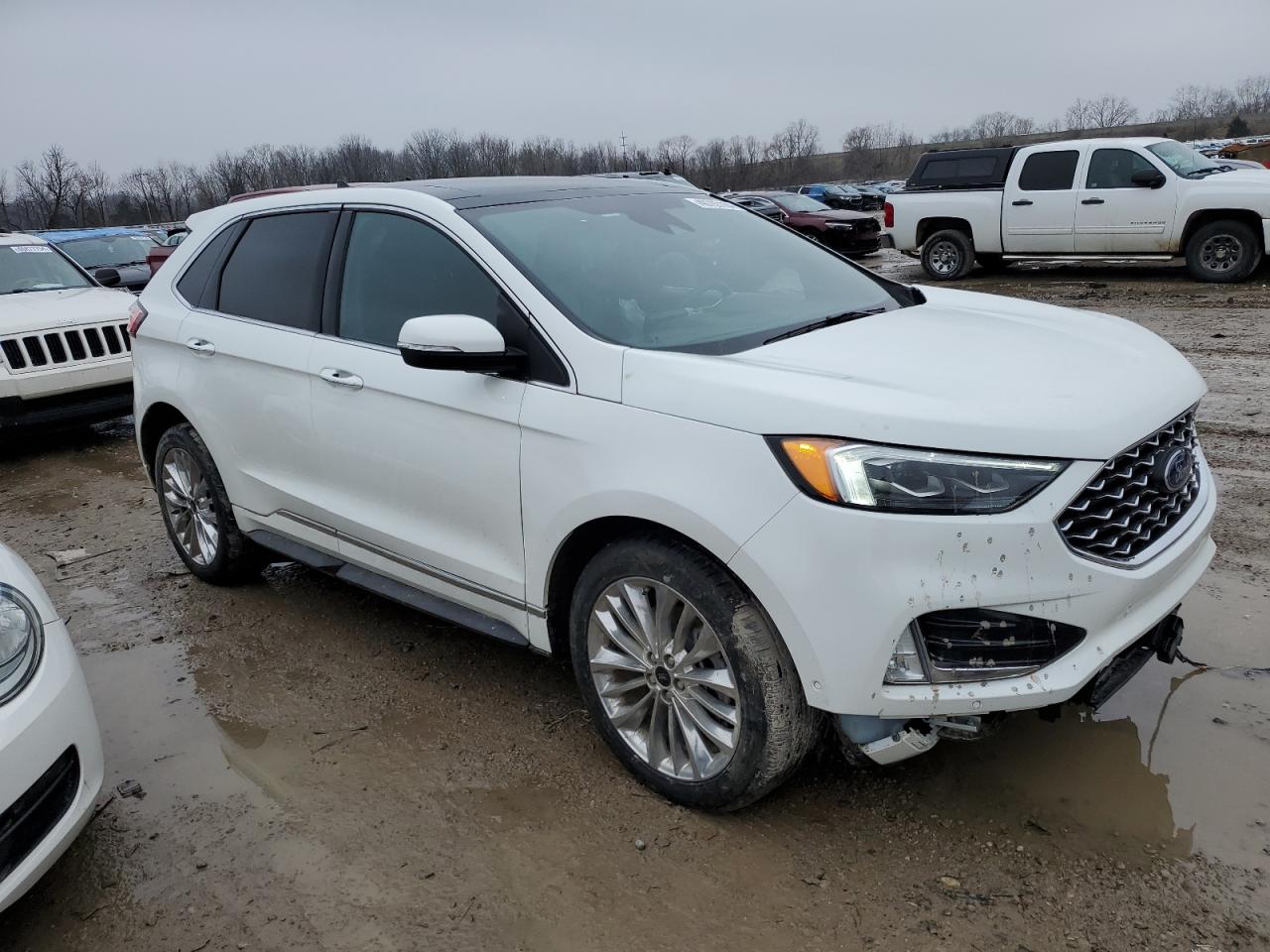 2022 FORD EDGE TITANIUM VIN:2FMPK4K94NBA81467