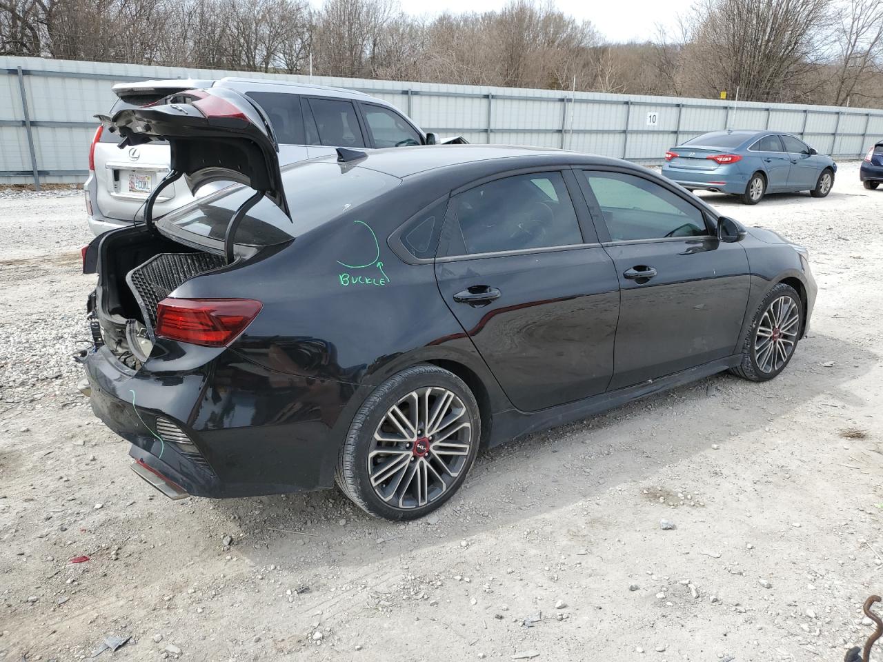 2022 KIA FORTE GT VIN:3KPF44AC0NE456173