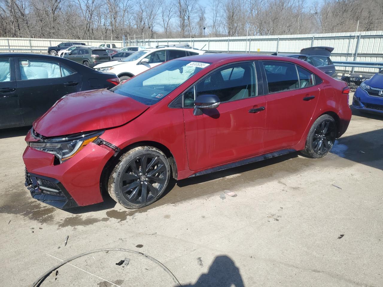 2022 TOYOTA COROLLA SE VIN:5YFS4MCE4NP106024