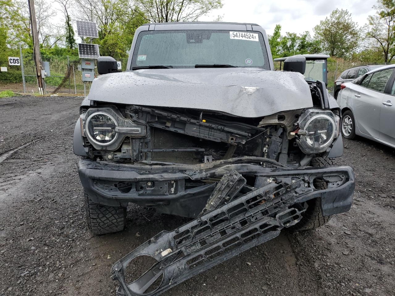 2022 FORD BRONCO BASE VIN:1FMDE5DH9NLA74809