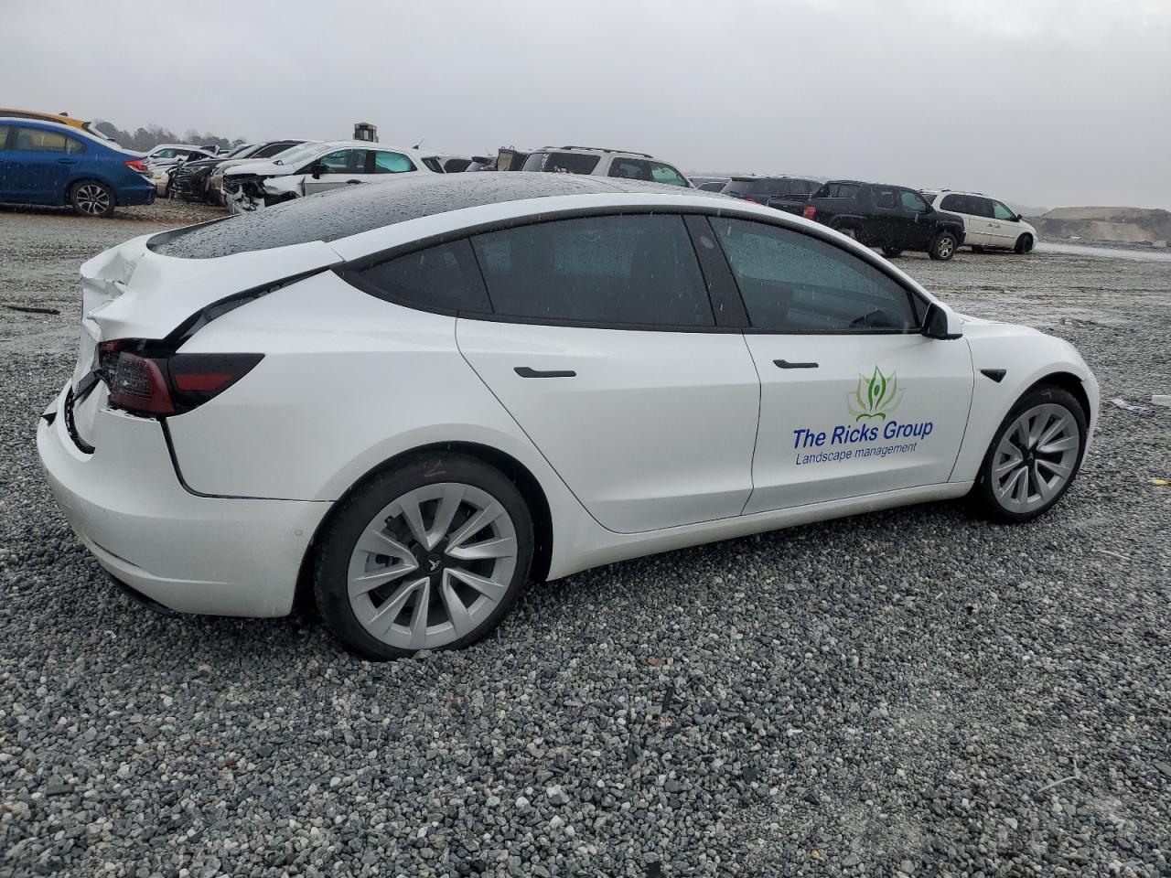 2022 TESLA MODEL 3  VIN:5YJ3E1EA8NF322657