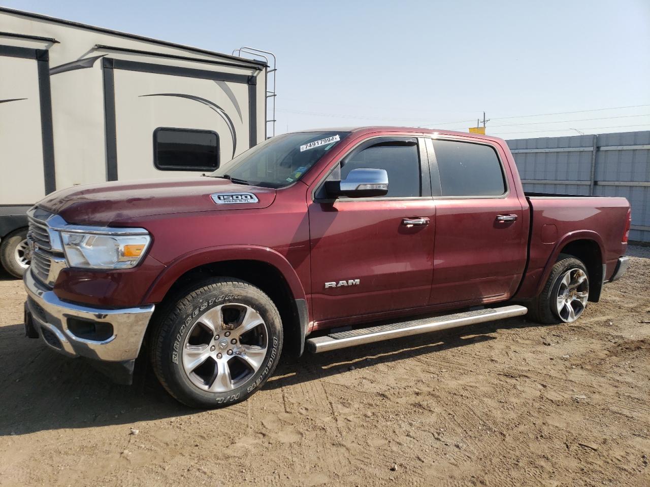 2022 RAM 1500 LARAMIE VIN:1C6SRFJT4NN314679