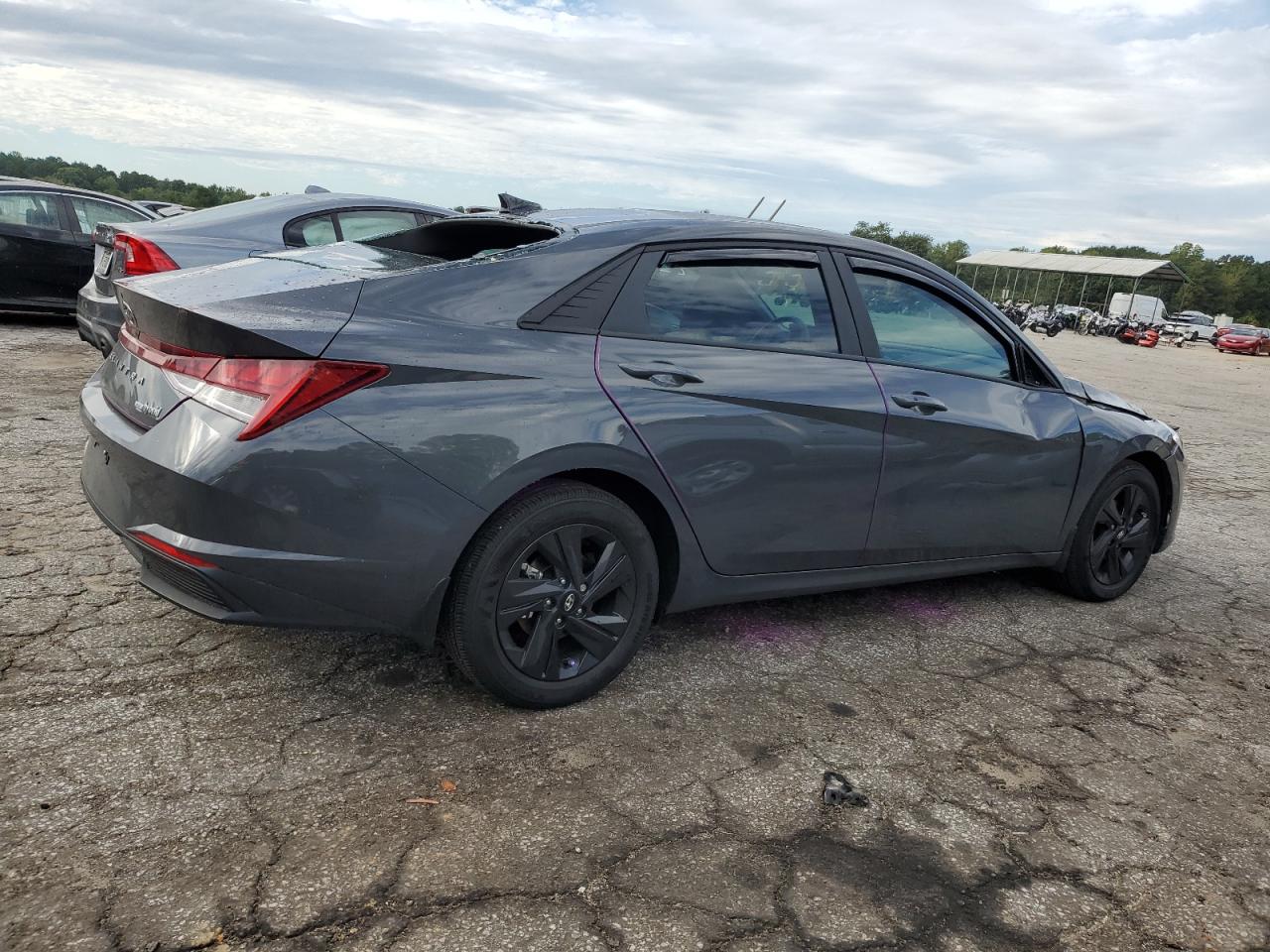 2023 HYUNDAI ELANTRA BLUE VIN:KMHLM4AJ6PU081813