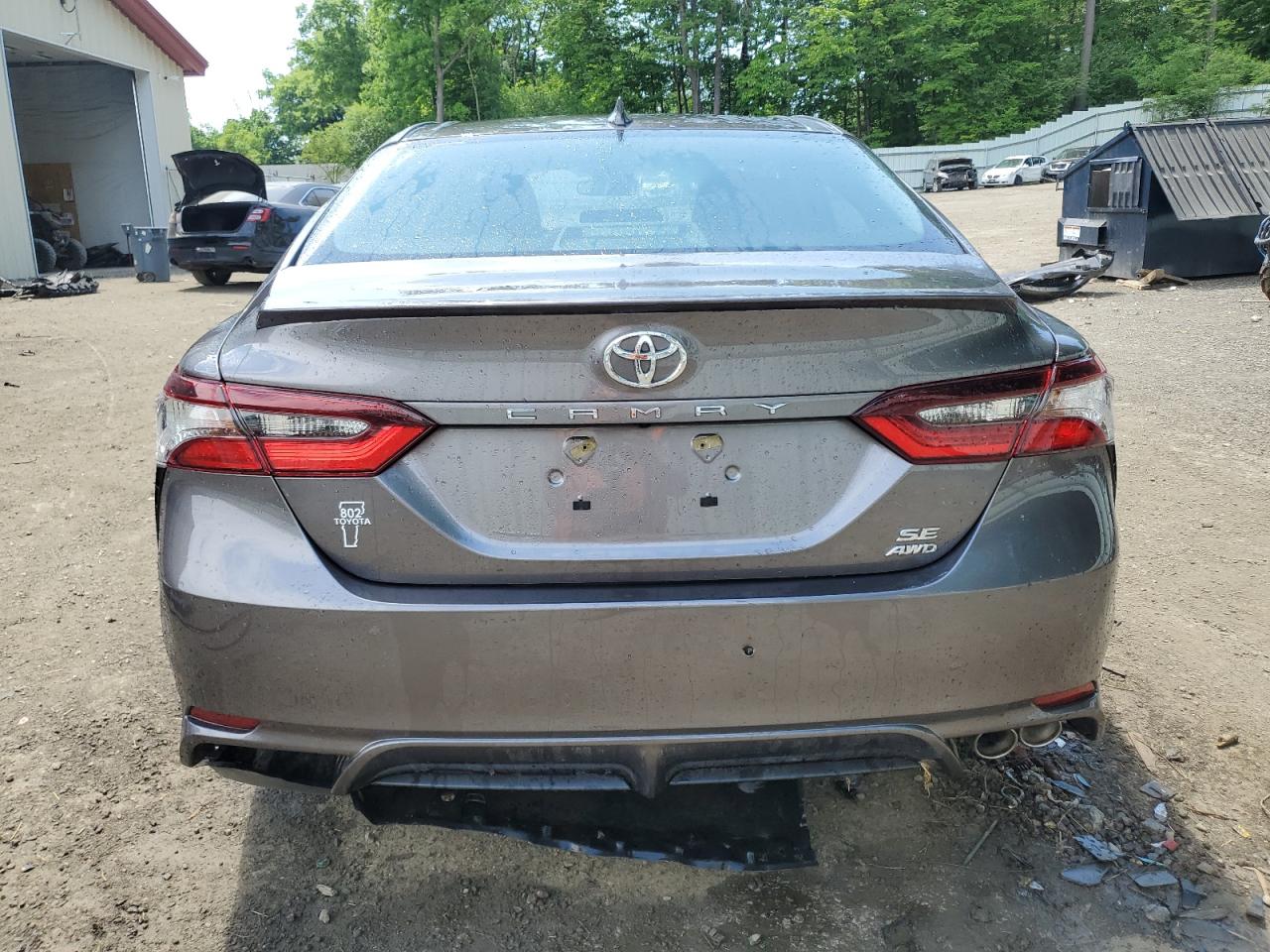 2022 TOYOTA CAMRY SE VIN:4T1G11BK2NU067341