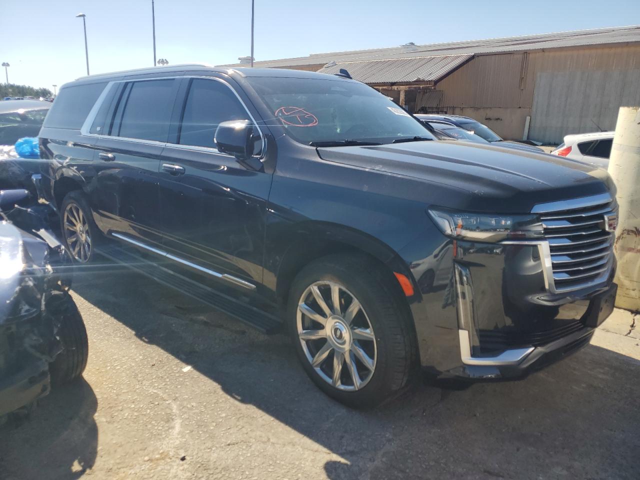 2022 CADILLAC ESCALADE ESV PREMIUM LUXURY PLATINUM VIN:1GYS3MKL4NR251664