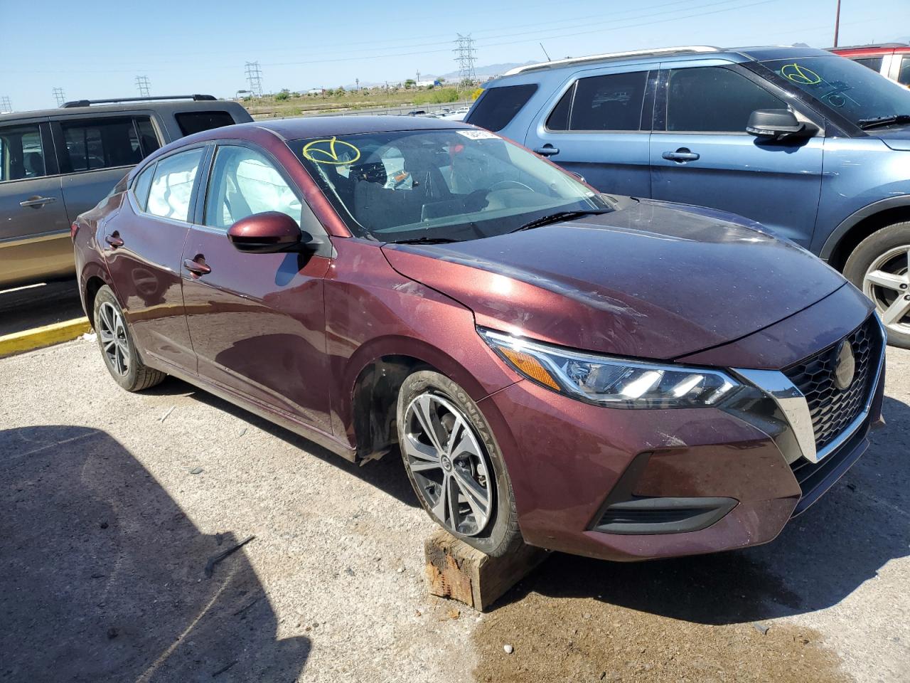 2022 NISSAN SENTRA SV VIN:3N1AB8CV6NY286229