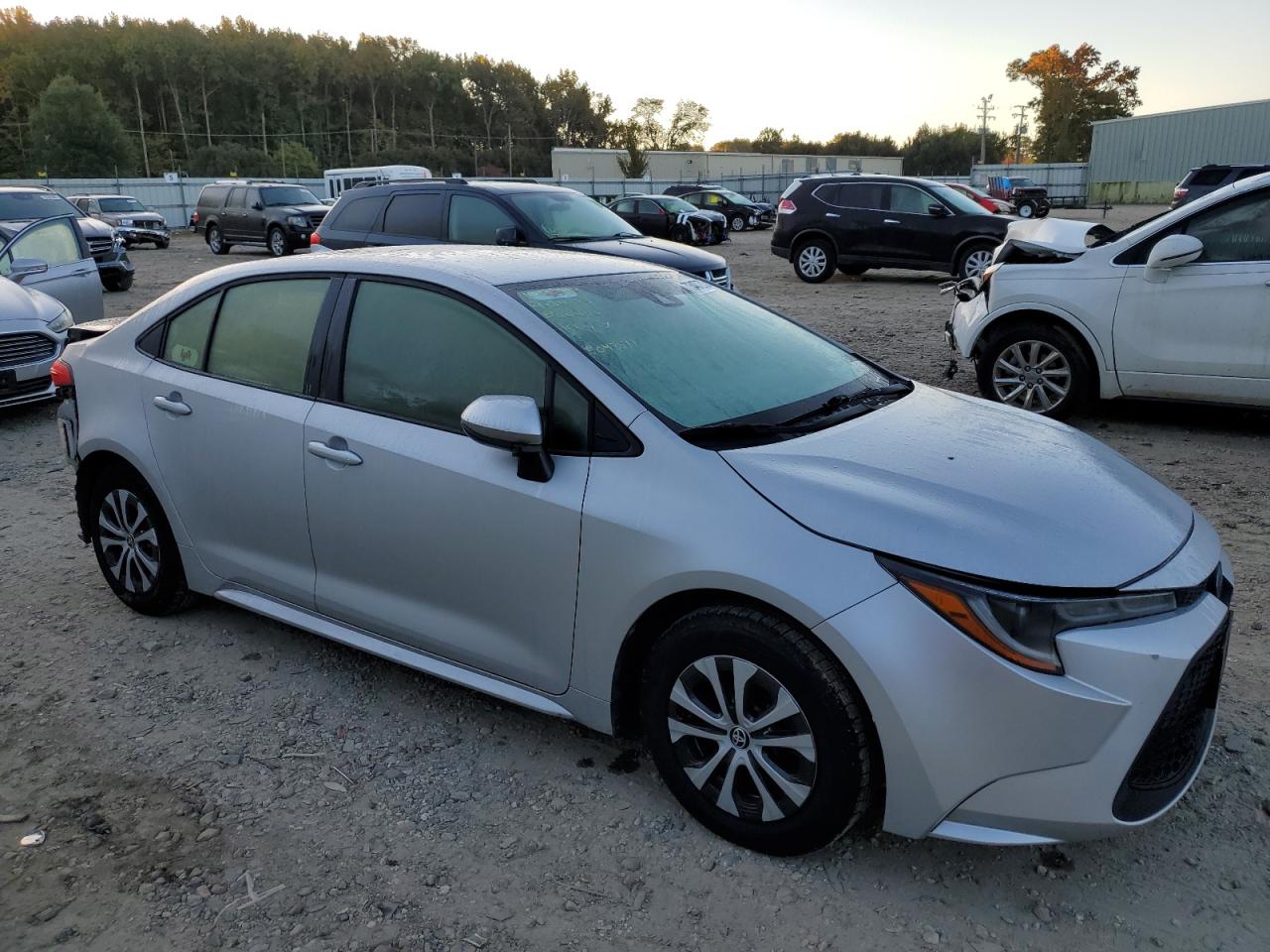 2022 TOYOTA COROLLA LE VIN:JTDEAMDE1NJ043571