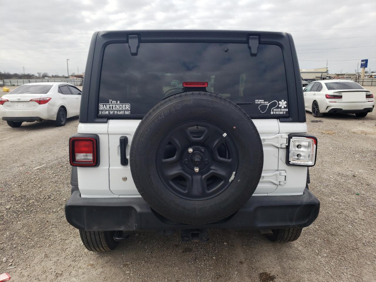 2022 JEEP WRANGLER SPORT VIN:1C4GJXAG2NW173555