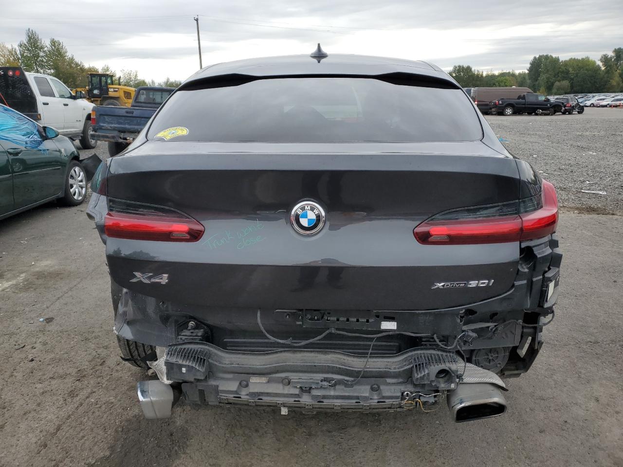 2022 BMW X4 XDRIVE30I VIN:5UX33DT05N9K21683