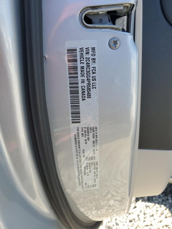 2023 CHRYSLER PACIFICA LIMITED VIN:2C4RC3GG4PR585488