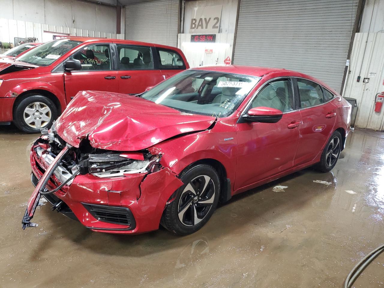 2022 HONDA INSIGHT EX VIN:19XZE4F50NE007693