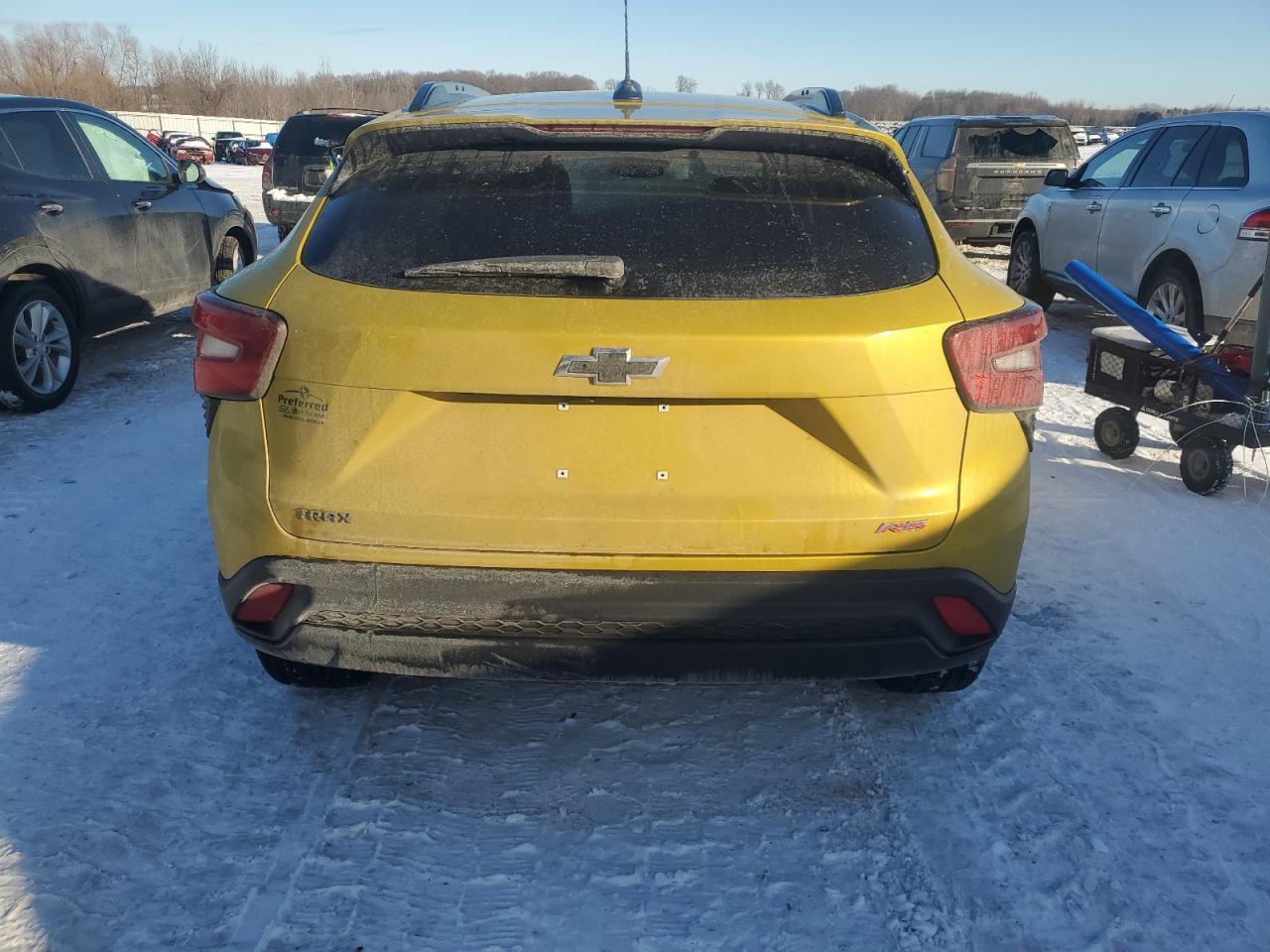 2024 CHEVROLET TRAX 2RS VIN:KL77LJE21RC145580