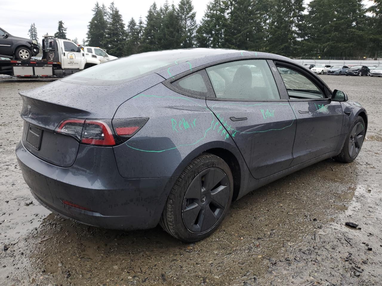 2023 TESLA MODEL 3  VIN:5YJ3E1EA8PF664676