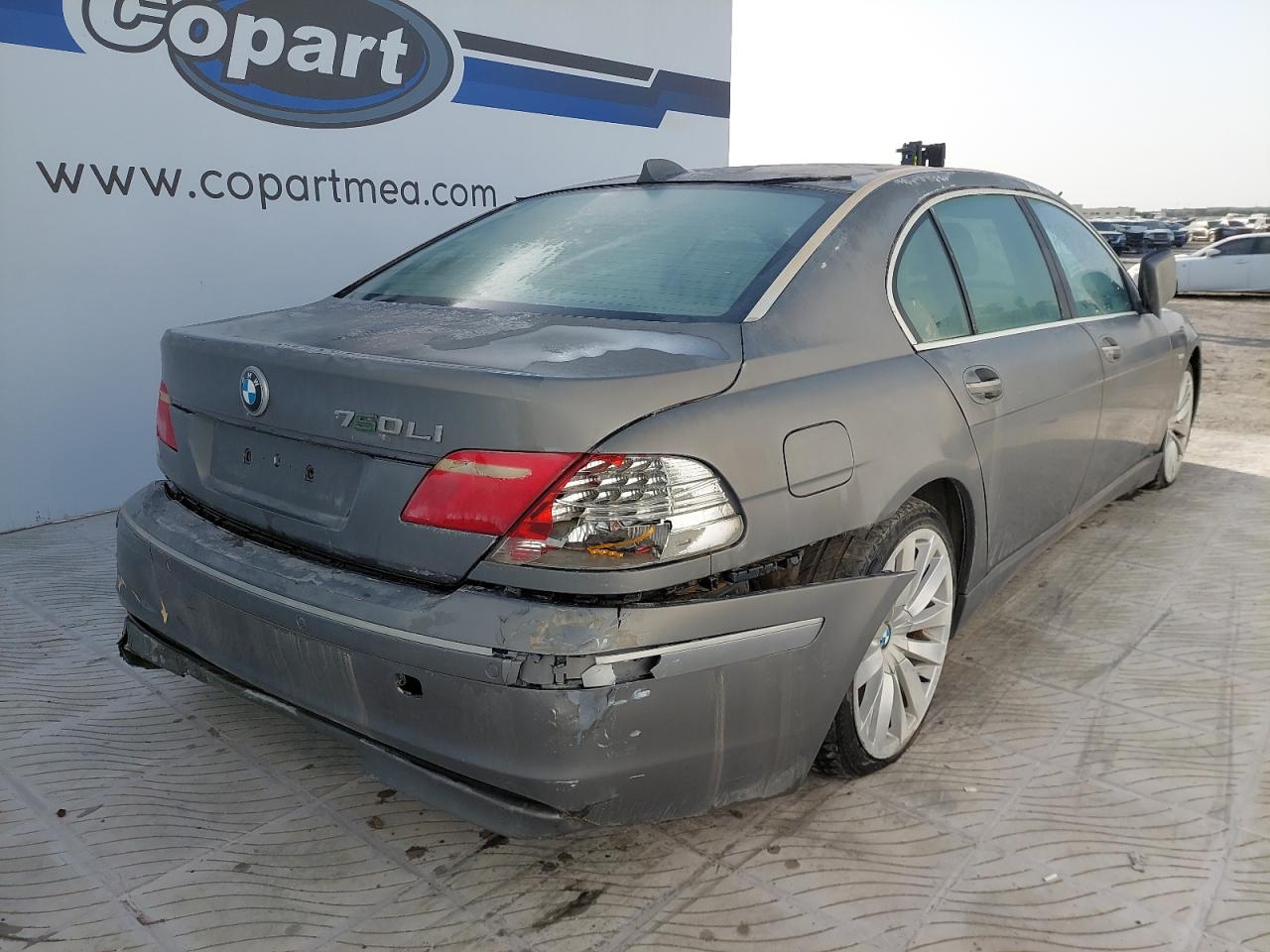 2007 BMW 740IL VIN:WBAHN61067D******