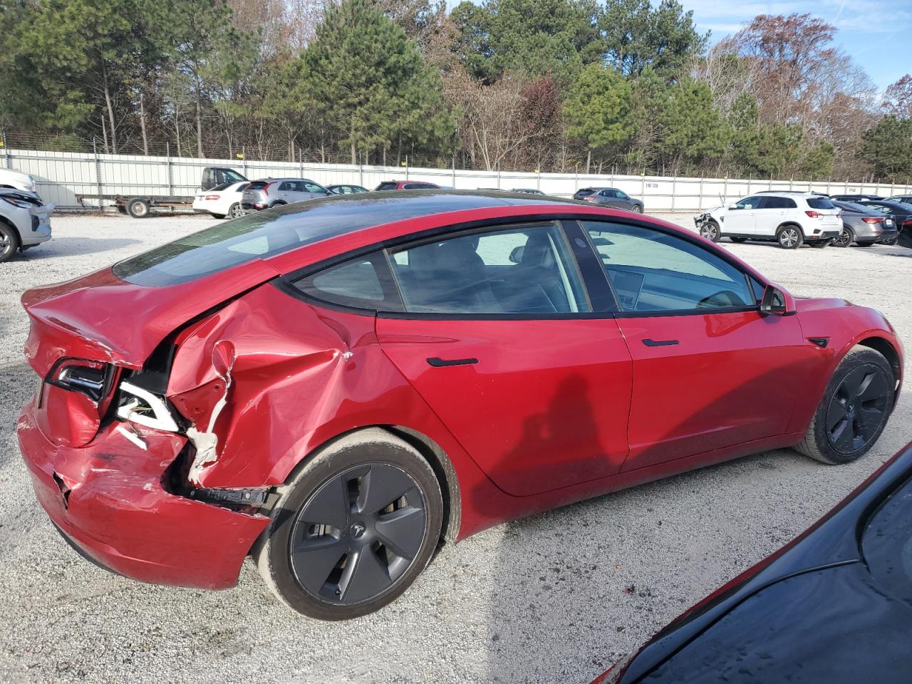 2022 TESLA MODEL 3  VIN:5YJ3E1EA9NF370698