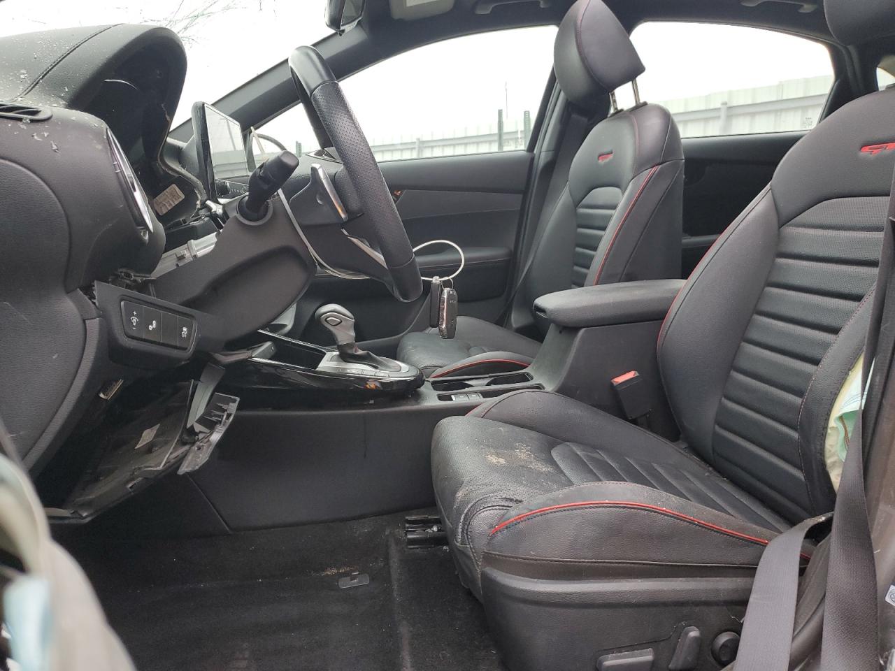 2022 KIA FORTE GT VIN:3KPF44AC1NE485536
