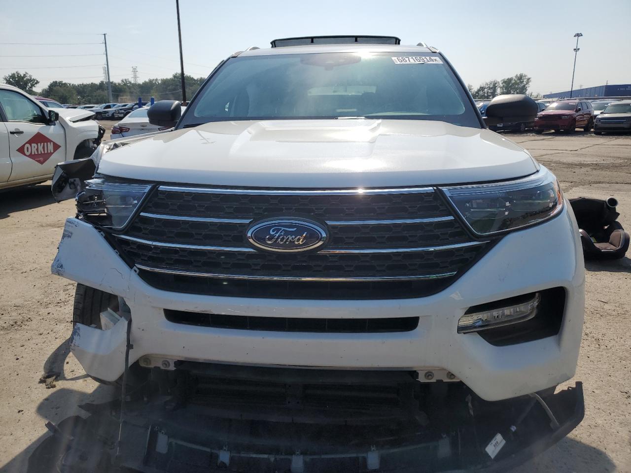 2022 FORD EXPLORER XLT VIN:1FMSK8DH3NGB33198