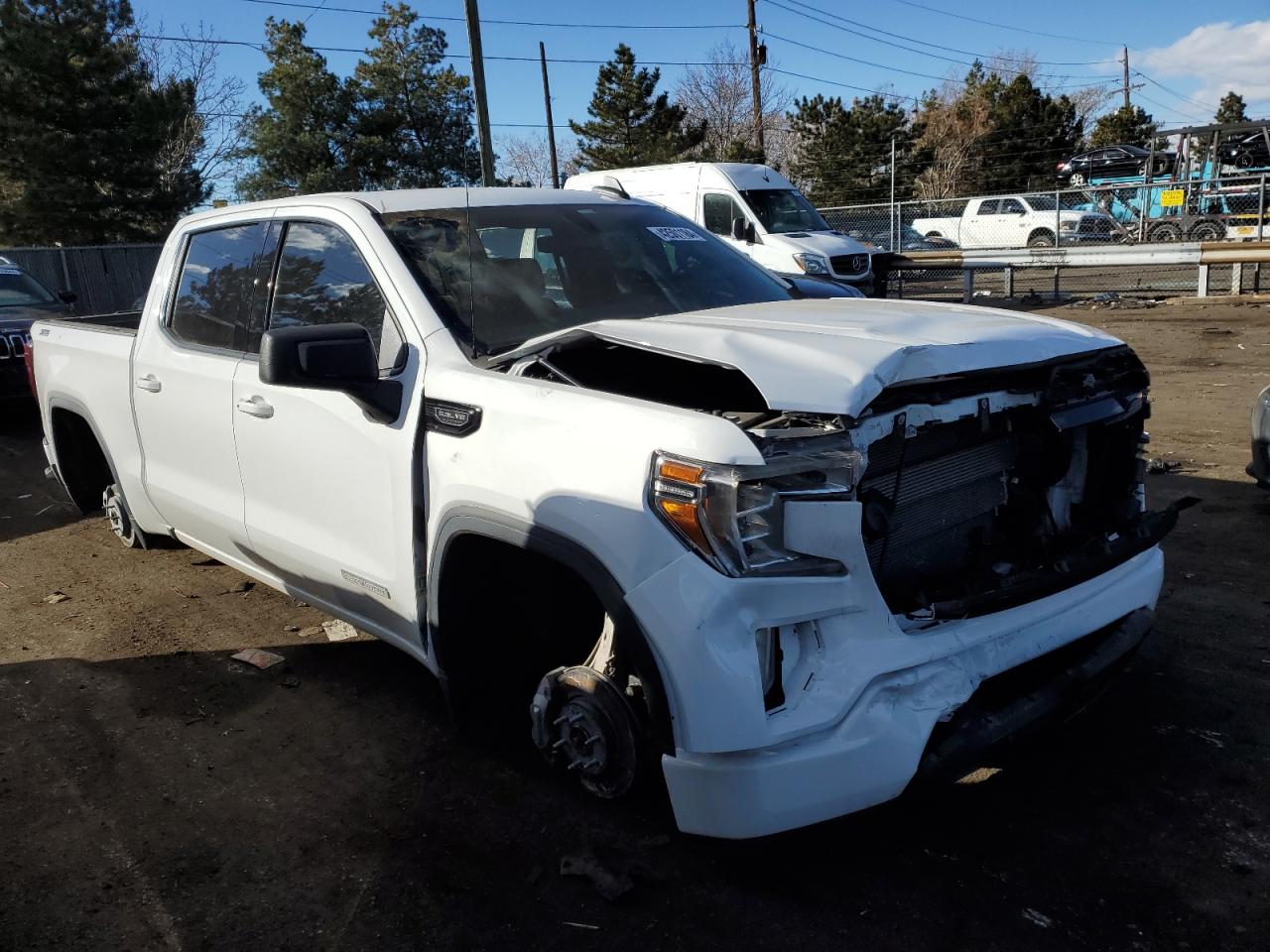 2022 GMC SIERRA LIMITED K1500 ELEVATION VIN:3GTU9CED1NG108697