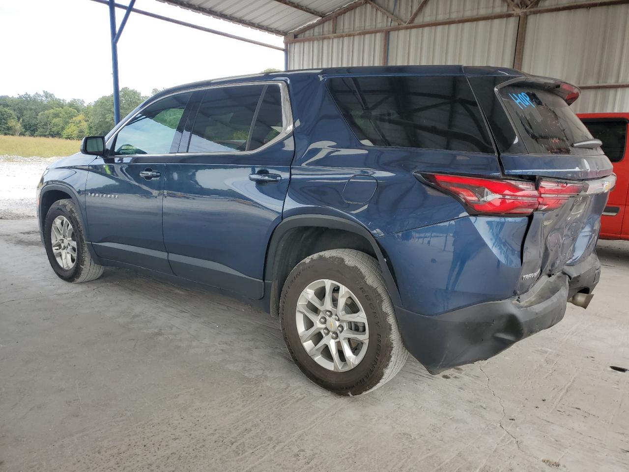 2022 CHEVROLET TRAVERSE LS VIN:1GNERFKW5NJ136360