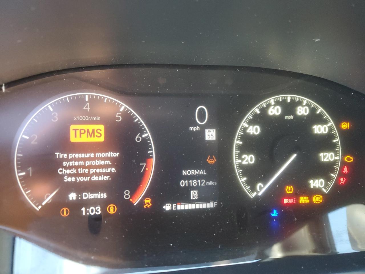 2024 HONDA HR-V SPORT VIN:3CZRZ2H57RM751996