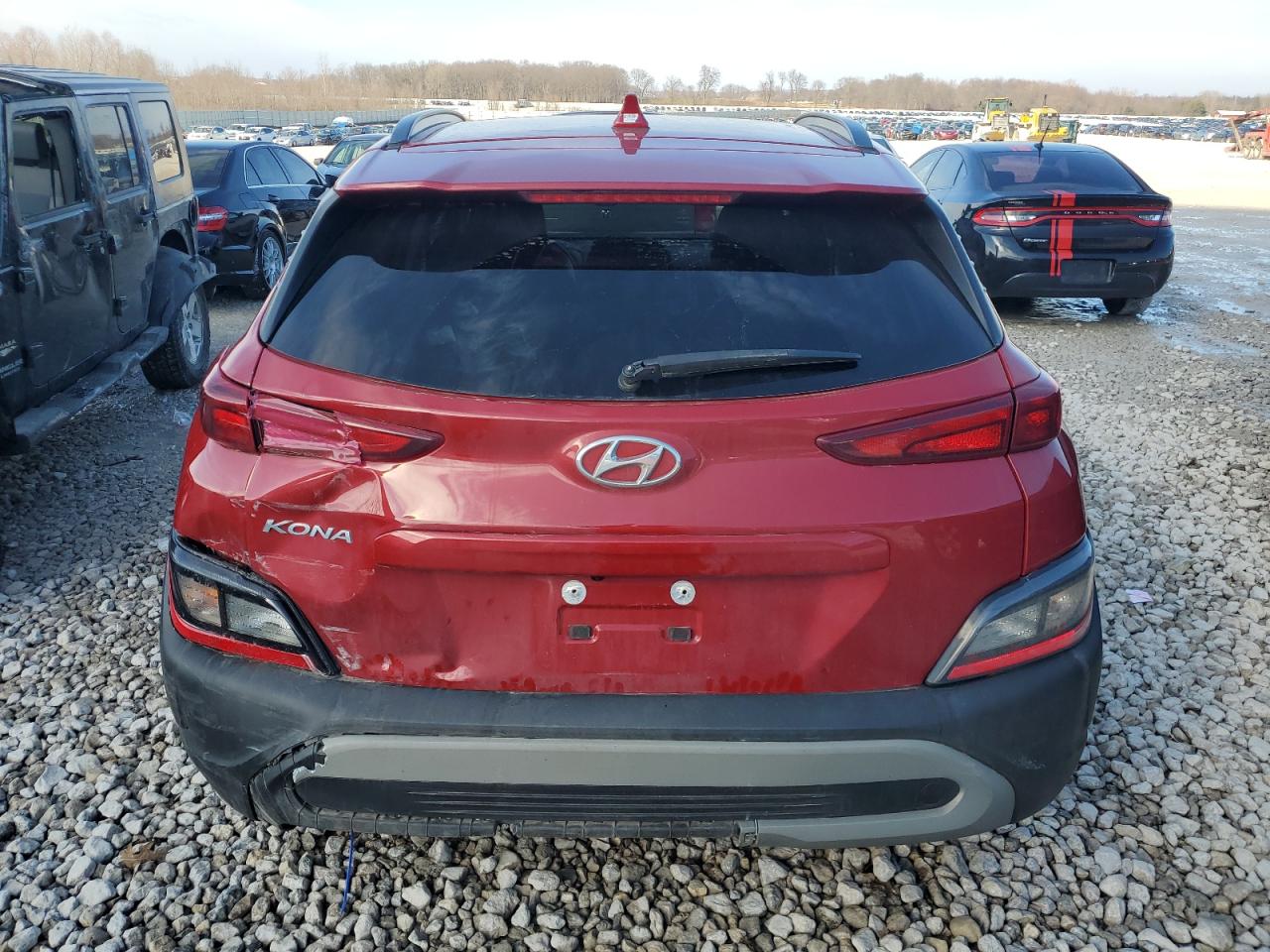 2022 HYUNDAI KONA SEL VIN:KM8K32AB2NU856116