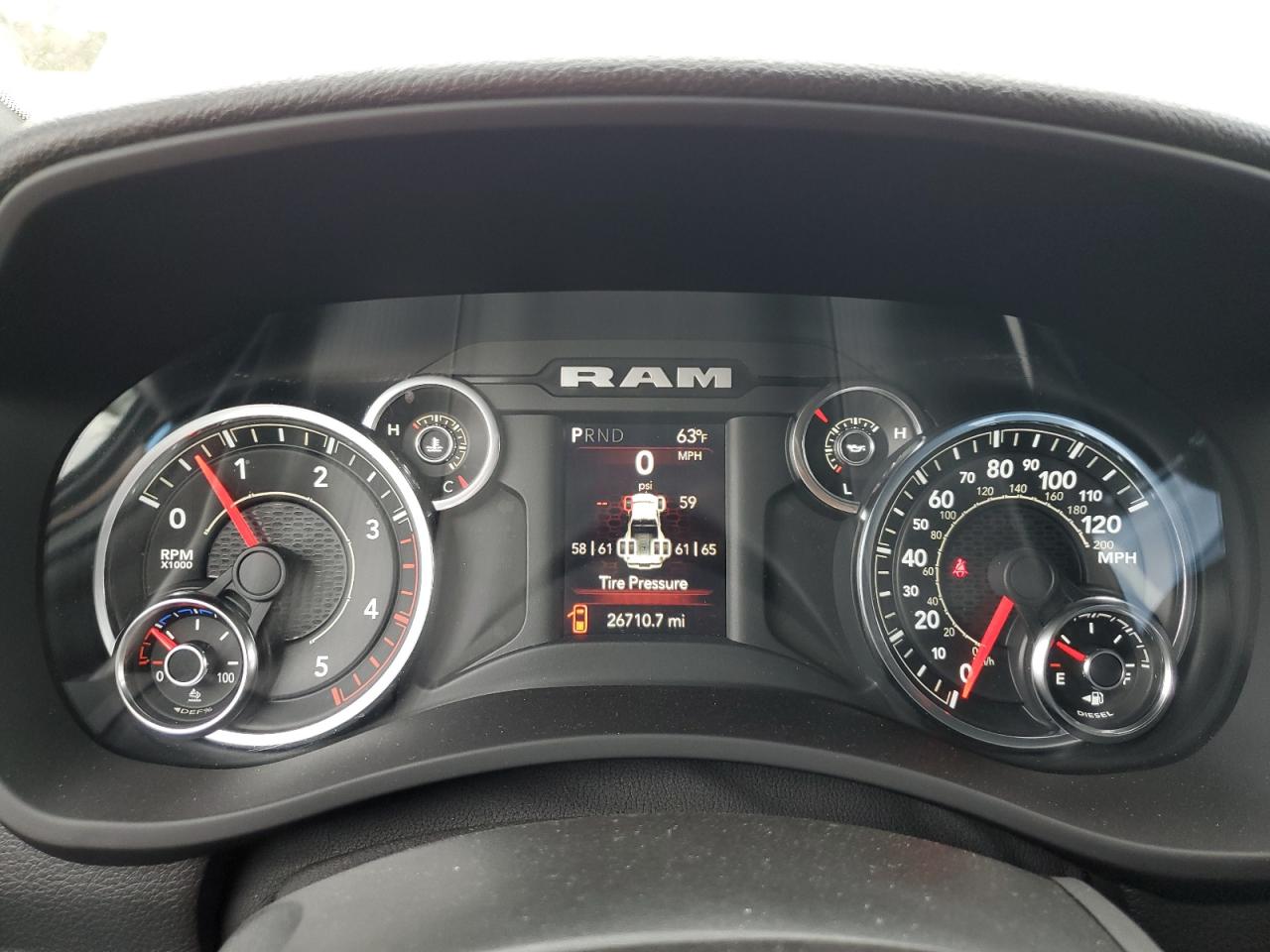 2023 RAM 3500 TRADESMAN VIN:3C63RRGL6PG508526