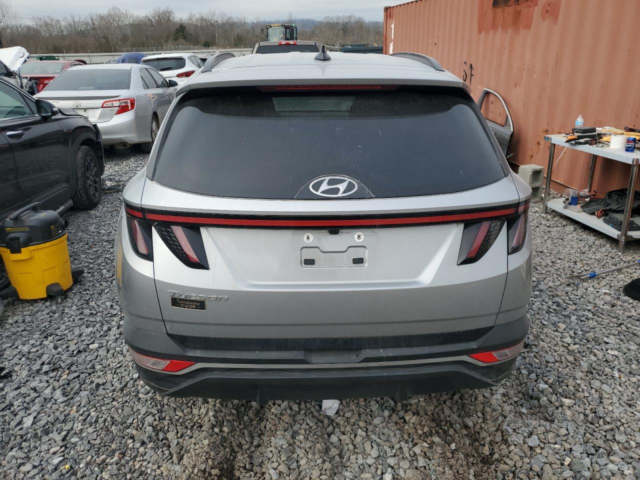 2022 HYUNDAI TUCSON SEL VIN:5NMJB3AE3NH083232