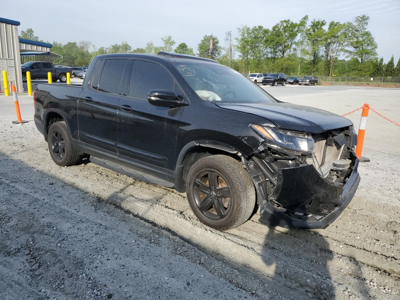2022 HONDA RIDGELINE BLACK EDITION VIN:5FPYK3F87NB002372
