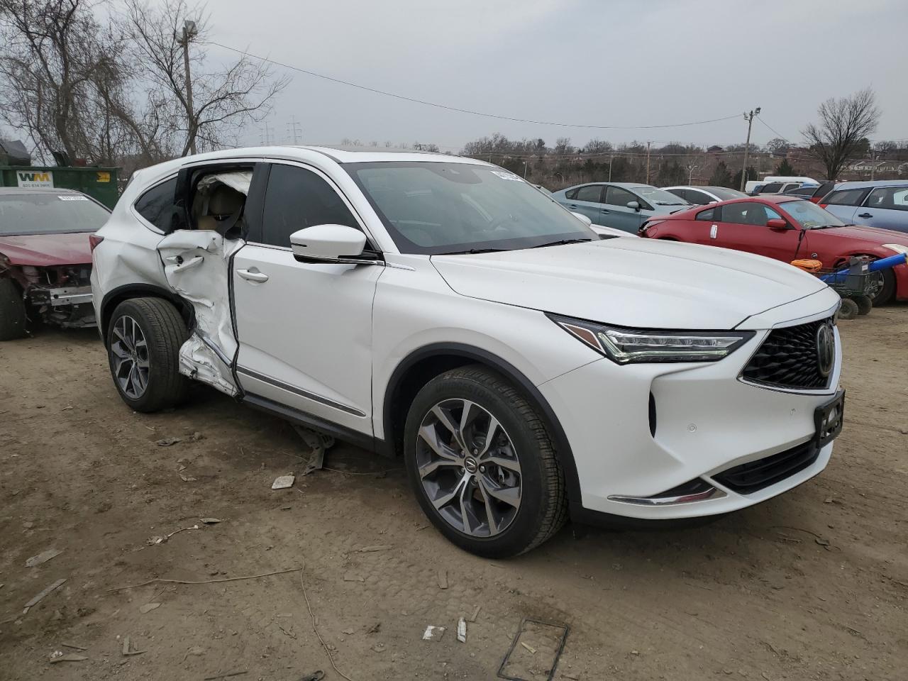 2022 ACURA MDX TECHNOLOGY VIN:5J8YE1H43NL049265