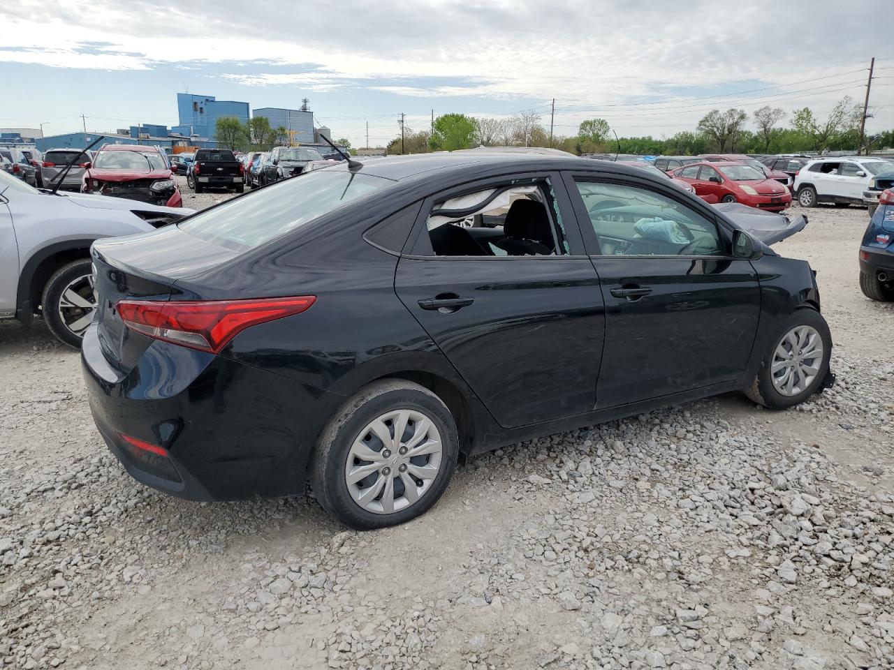 2022 HYUNDAI ACCENT SE VIN:3KPC24A60NE154904